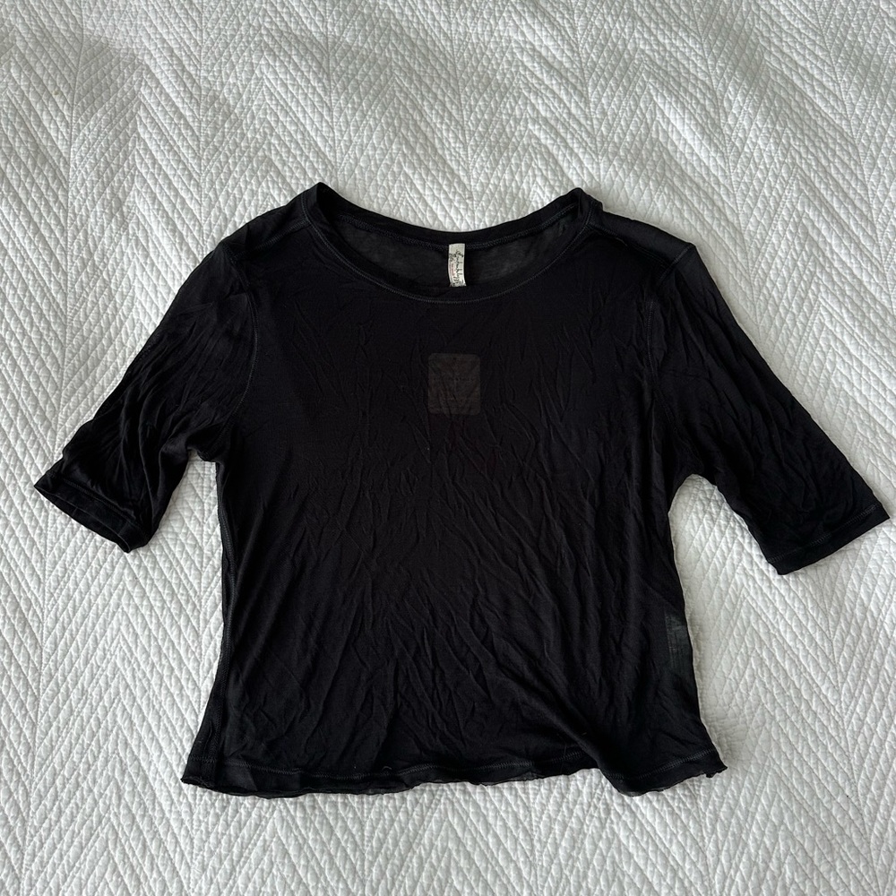 NWT free people sheer top